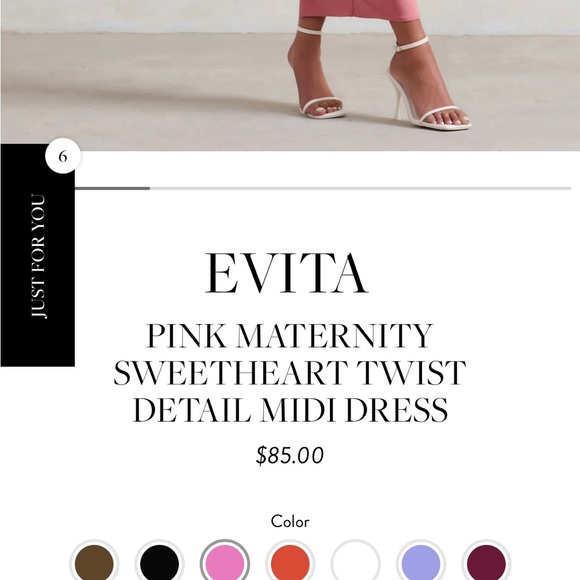 Club L London Evita Maternity Dress - Picture 2 of 9